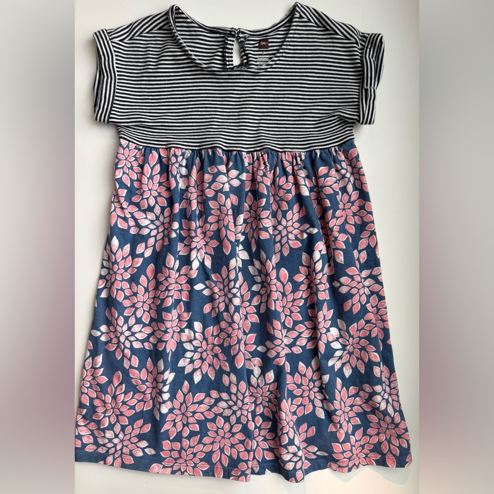Tea Collection Black and White Pleated Sundress
